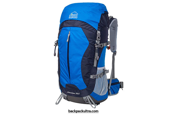 Aveler 50 Liters Lightweight Hiking Backpack